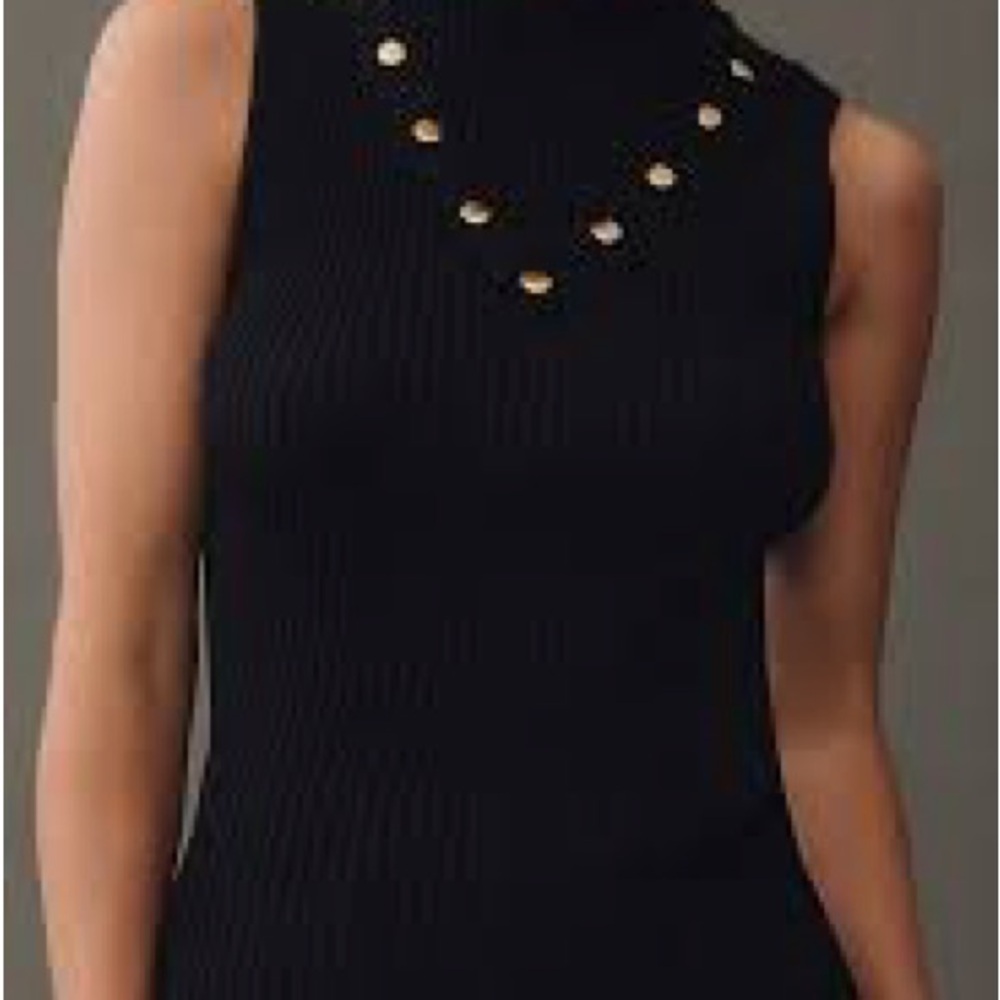 NWT Eva Franco studded sweater SZ SMALL